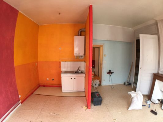 Pièce à vivre avant travaux